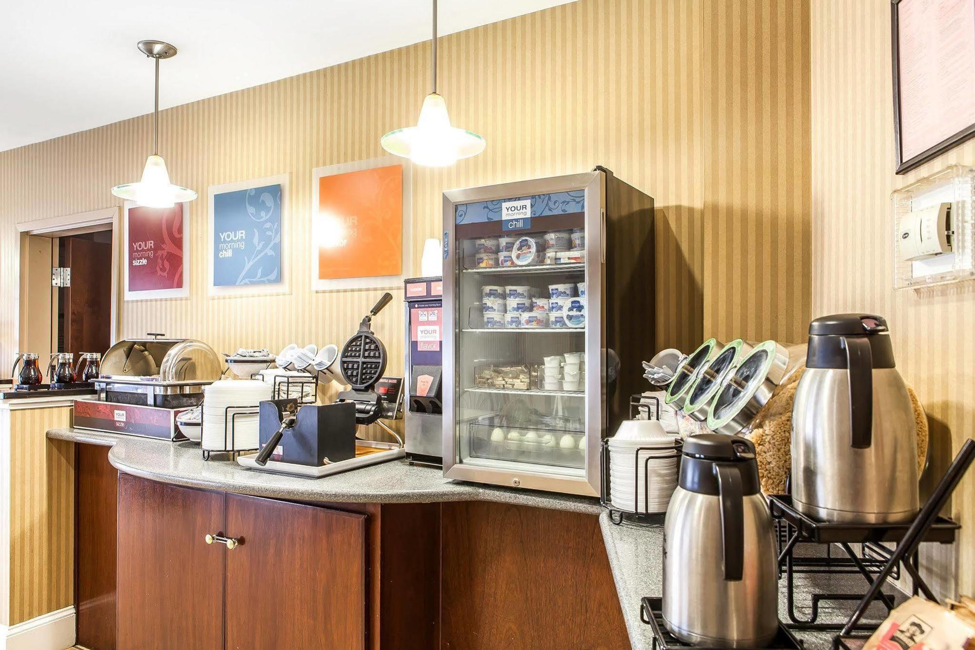 查塔努加商业区康福特茵酒店 外观 照片